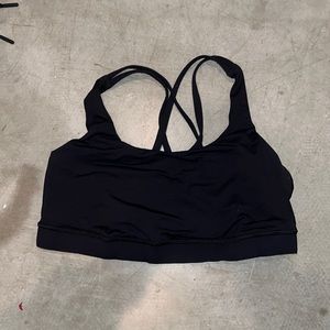 BLACK LULULEMON SPORTS BRA🖤